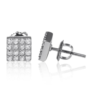 10k Yellow Gold Diamond Earring 0.40 CTW